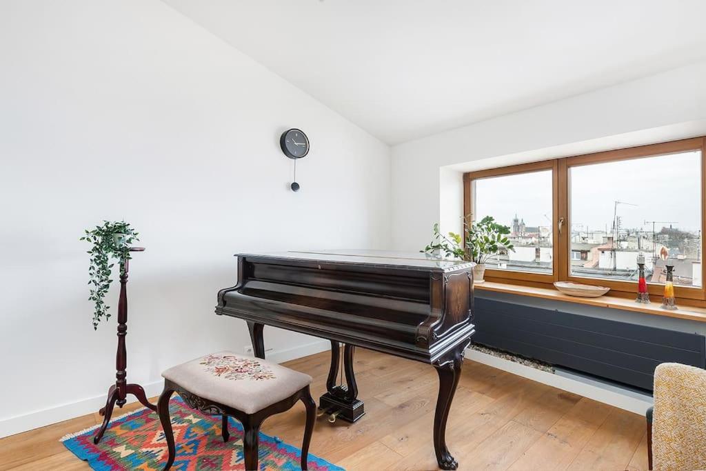 Penthouse - Heart Of Cracow - Balcony - Ac Apartment Krakau