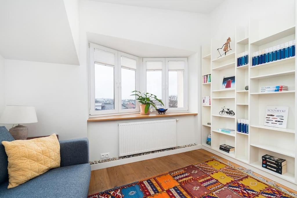 Penthouse - Heart Of Cracow - Balcony - Ac Krakau