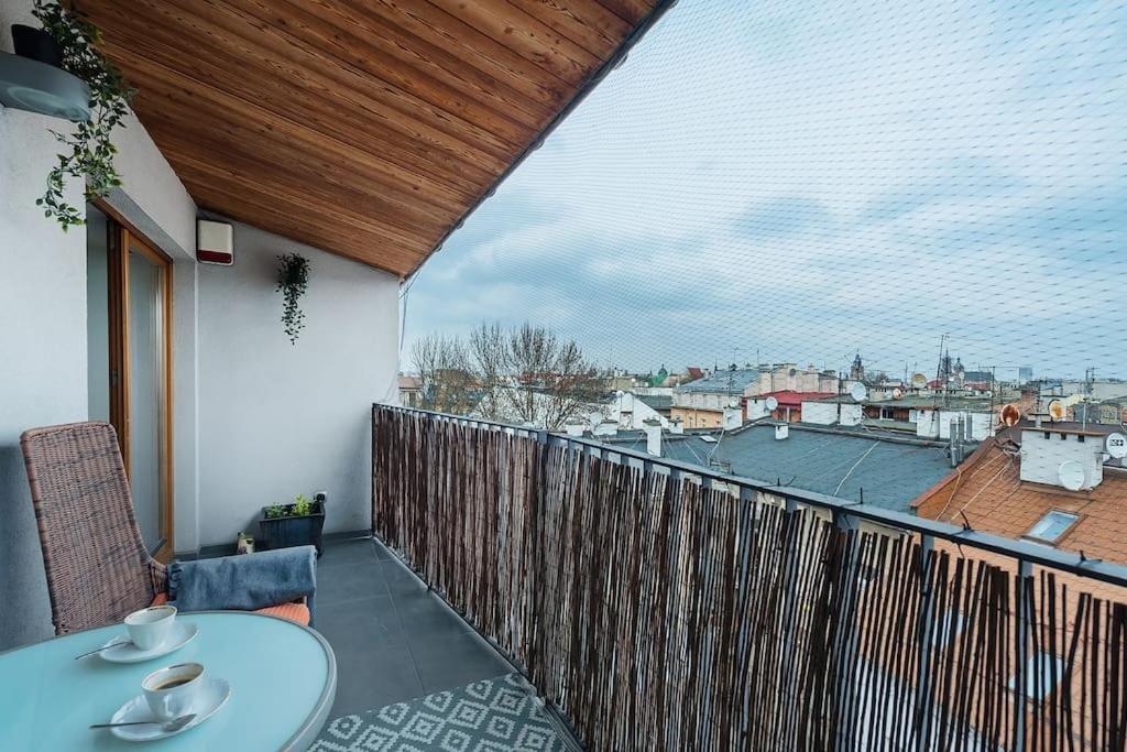 Penthouse - Heart Of Cracow - Balcony - Ac Krakau