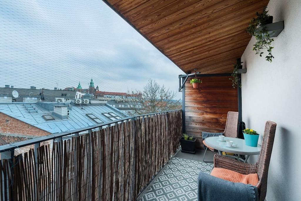 Apartment Penthouse - Heart Of Cracow - Balcony - Ac Krakau